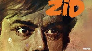 Teri Palkon Ke Tale Karaoke Of Movie ZID 1976 Cover By SURENDRA SINGH GAUR [upl. by Edi]