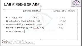 Lec 9 Differences between Prerenal and Intrinsic Renal Failure  Renal [upl. by Siri]