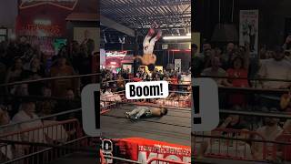 Pro Wrestling  Hot Rod sticks the landing TWICE in San Antonio prowrestling [upl. by Eerahc19]