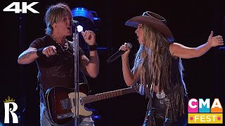 Keith Urban feat Lainey Wilson  Messed Up As Me  GO HOME W U  Live  The CMA Fest 2024 [upl. by Hnahk]