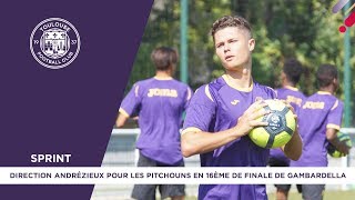 Sprint  Nos Pitchouns affronteront Andrézieux en 16ème de finale de Coupe Gambardella [upl. by Nirej]