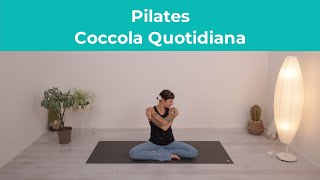 Pilates  Coccola Quotidiana  Esercizi di Pilates a casa [upl. by Kev]