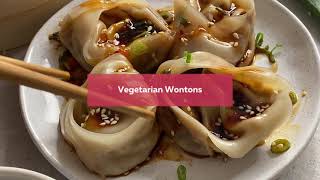 Vegetarian Wontons [upl. by Giarla]