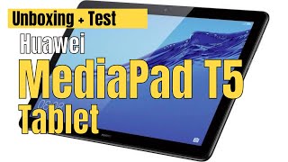 Unboxing Huawei MediaPad T5 101 Zoll Tablet Test [upl. by Clementas]