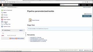 14  Jenkins Pipeline script parameterized builds [upl. by Ellenrad377]