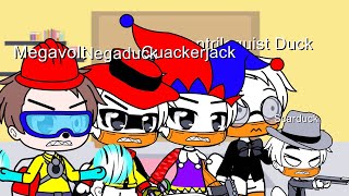 The Darkwing Duck Villains Ft Villain OCs React to Darkwing Duck And Batman Videos [upl. by Otrebmal840]