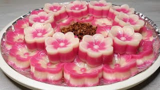 How to make flower sapinsapin  Sapinsapin recipe  WAIS NA NANAY [upl. by Hoagland]