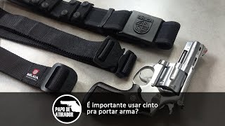 É importante usar cinto pra portar arma [upl. by Ier]