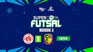 Supercopa TV Sergipe de Futsal 2024  PINHÃO X COLONIA 13 [upl. by Ianteen]