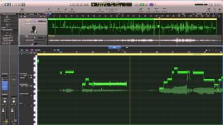 Apple Logic X Flex Pitch vs Melodyne  Initial Tests [upl. by Wampler396]