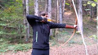 Shooting my Bodnik Bows Slick Stick 3 [upl. by Shepherd29]