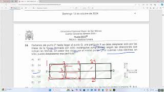 RESOLVIENDO RM DE LOS EXAMENES DE ADMISION AREA quotAquot UNMSM 2025I [upl. by Skardol47]