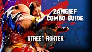 Street Fighter 6  Zangief Combo Guide Season 2 [upl. by Landan]