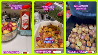 Cómo Hacer papas cambray Air Fryer food kitchen airfryer shortsvideo [upl. by Nayhr]