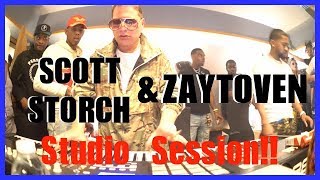 Scott Storch amp Zaytoven Beats Cooking Epic studio session viral [upl. by Bob]