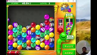 Bounce Out Blitz Gameplay GameHouse Collection Level Easy [upl. by Edualc]