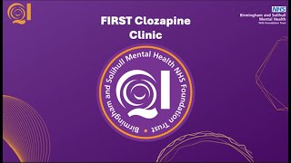 QI project Clozapine Clinic [upl. by Armalda742]