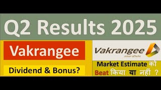 VAKRANGEE Q2 results 2025  VAKRANGEE results  VAKRANGEE Share News  VAKRANGEE latest news [upl. by De Witt]