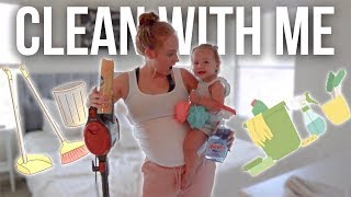 Deep Clean With Me 6 MONTHS PREGNANT [upl. by Aelat]