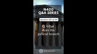 Naturalization N400 Interview USA Citizenship Questions Series Q37 of 100 n400 [upl. by Nyllewell]