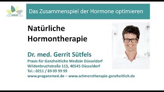 Natürliche Hormontherapie  Das Zusammenspiel der Hormone optimieren [upl. by Shirah]