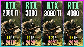 RTX 2080 TI vs RTX 3080 vs RTX 3080 TI vs RTX 4080  Test in 12 Games [upl. by Llerret]