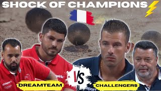 SHOCK OF CHAMPIONS DREAMTEAM QUINTAIS ROCHER VS CHALLENGERS BONETTO DOERR [upl. by Hooge]