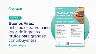 Buenos Aires anticipo extraordinario 2024 de ingresos brutos para grandes contribuyentes [upl. by Udell]