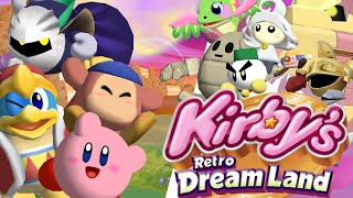 Kirbys Retro Dreamland Kirby GCN Wii  Full Game  100 Walkthrough [upl. by Isiad514]