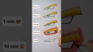 How to Draw Majin Vegeta Eye in 10sec 1min 1hr shorts [upl. by Chicoine151]