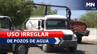 LaPaz PozosDeAgua Uso irregular de pozos de agua en La Paz [upl. by Mojgan883]