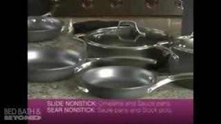 Calphalon Unison NonStick Cookware at Bed Bath amp Beyond [upl. by Hildegaard116]