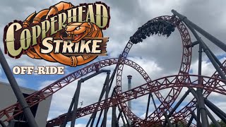 Copperhead Strike at Carowinds OffRide [upl. by Lenna]