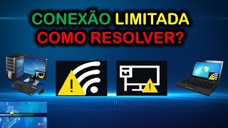 Rede Não Identificada ou Conexão limitada no PC ou Notebook [upl. by Ardell560]