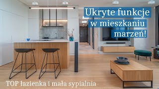 Mieszkanie jak mały dom 120 m2 🏠 UKRYTE funkcje i Wygodne mieszkanie dla rodziny Modna kuchnia 2022 [upl. by Agretha607]