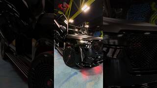 Custom Cadillac Escalade with Lamborghini Doors  customcars carlover modifiedcars [upl. by Gnilrits]