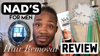 NADS Hair Removal for Men Review [upl. by Ayocat6]