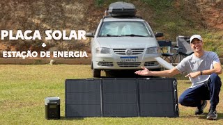 AGORA TEMOS ENERGIA INFINITA NO GOL MOTORHOME DELTA 2  PAINEL SOLAR 160W ECOFLOW [upl. by Bjork]