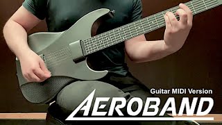 Aeroband Guitar MIDI Beta MIDI Guitar Controller Unboxing and Preview [upl. by Eliam]