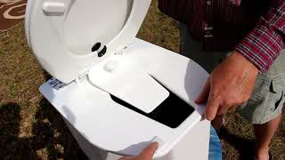 CHead Composting Toilet Review [upl. by Ahouh228]