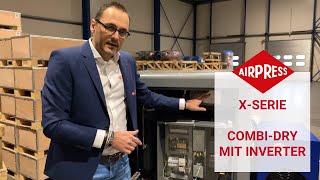 Airpress XSerie Combi Dry und Combi Dry mit Drehzahlsteuerung Deutsche Untertitel [upl. by Adnirual]