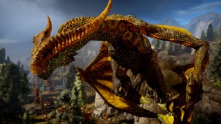 Dragon Age Inquisition  All High Dragon Fights [upl. by Pebrook376]