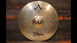 Zildjian 18quot A Custom Crash Cymbal  1316g [upl. by Hilliary]