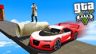 GTA V Online PARKOUR vs SUPER CARROS  A VINGANÇA [upl. by Elatsyrc]