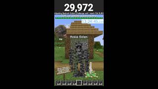 DAY12 Attacking Bedrock Golem Challenge until I reach 30000 Subscribers minecraft minecraftlive [upl. by Lucchesi263]