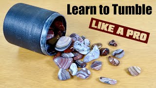 Rock Tumbling Tutorial for Rotary Tumblers and Ceramic Media [upl. by Sillsby]