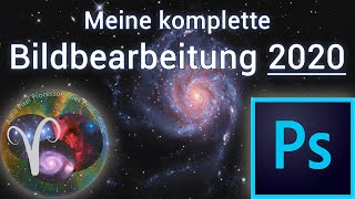 Meine komplette Bildbearbeitung 2020 für Astrofotos mit Astro Pixel Processor 👍 [upl. by Ahsitul]