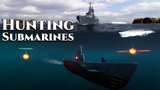 World of Warships Hunting Submarines [upl. by Leitnahs]