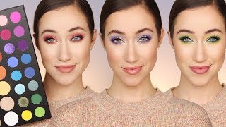 3 Tutorials  James Charles x Morphe Palette 😍 [upl. by Buxton814]