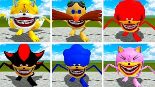 ALL SONIC TAPES FAMILY in Garrys Mod [upl. by Choong]